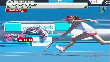 Victoria Azarenka entertains the crowd by DANCING on court