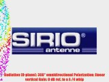 Sirio SDB 270 2m/70cm Dual band Mobile Antennas