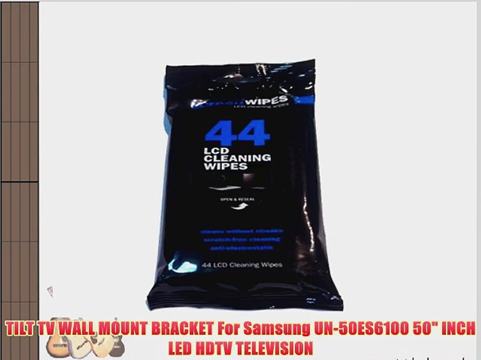 TILT TV WALL MOUNT BRACKET For Samsung UN-50ES6100 50 INCH LED HDTV TELEVISION