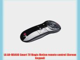 LG AN-MR400 Smart TV Magic Motion remote control (Korean Keypad)
