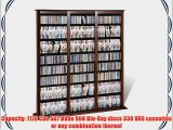 Prepac Barrister CD Storage Rack Holds 1200 CDs