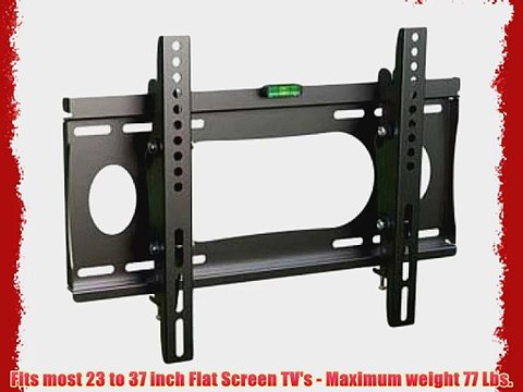 Lynn Electronics MB2337TBK 23-Inch to 37-Inch Flat Screen TV Low Profile Tilting Wall Mounting