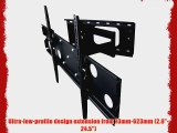 Mount-It! Articulating LCD HD Ultra-Low Profile Wall Mount for 23-37 TVs