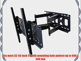 VideoSecu Adjustable Articulating Arm Plasma/LCD/LED TV wall Mount Fits most Sony Bravia 32-55
