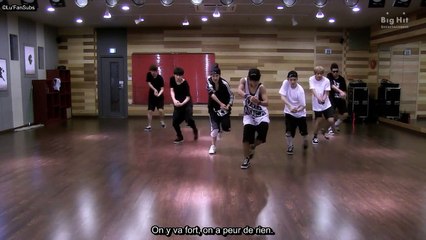 (VOSTFR) BTS - We Are Bulletproof (Dance practice)
