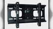Ultra-Slim Black Adjustable Tilt/Tilting Wall Mount Bracket for Curtis LCDVD326A 32 inch LCD/DVD