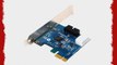 Silverstone Tek EC03S-P PCI Express Card with USB 3.0 Internal 19-pin Dual Port Connector with