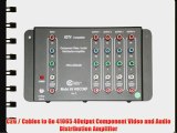 C2G / Cables to Go 41065 4Output Component Video and Audio Distribution Amplifier
