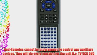 ZENITH Replacement Remote Control for ZHX313 6710CDAM01A XBS448
