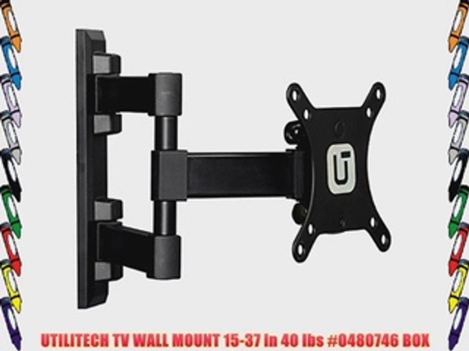 UTILITECH TV WALL MOUNT 15-37 in 40 lbs #0480746 BOX