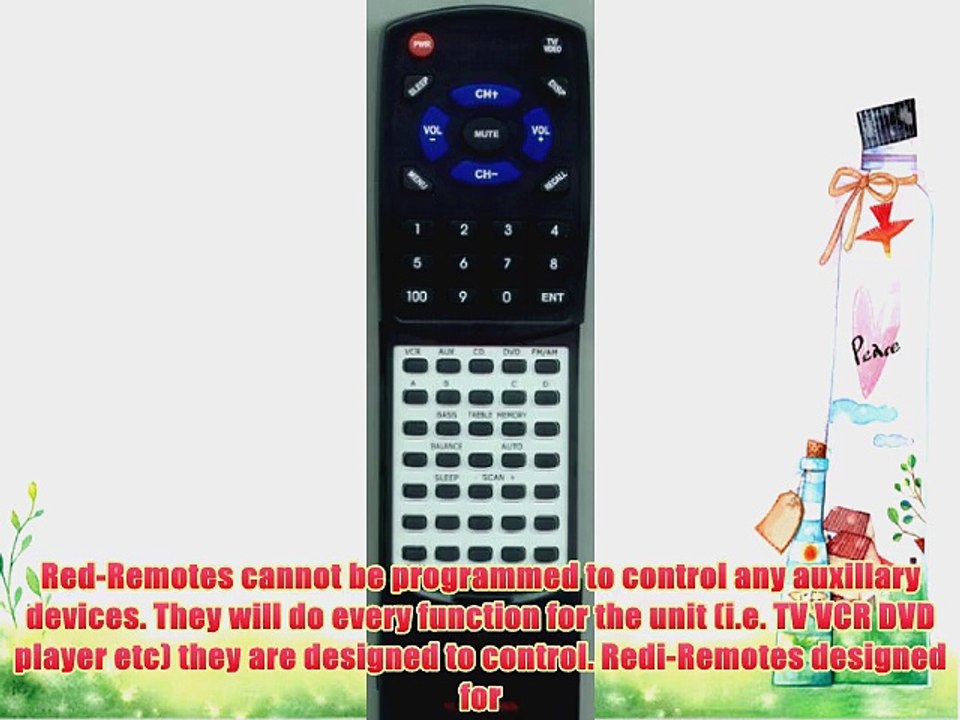 KLH Replacement Remote Control for KL2400