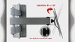 Mount-It! NEW Silver Universal 3 Way Adjustable Swivel Swiveling Tilt Tilting Articulating