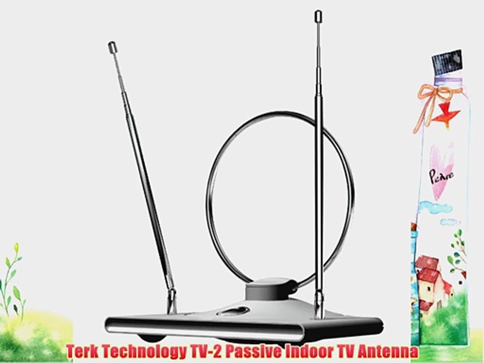 Terk Technology TV-2 Passive Indoor TV Antenna