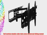 iMounTek Full Motion Dual Arms Articulating Universal Tilting Plasma LED LCD TV Wall Mounts