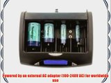 Tenergy T-9688 Super Universal LCD Battery Charger with USB Port