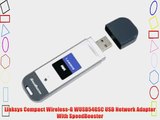 Linksys Compact Wireless-G WUSB54GSC USB Network Adapter With SpeedBooster