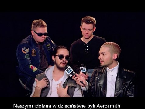 MTV Tokio Hotel Would Love To Jam With Aerosmith, David Bowie And Jessica Alba napisy PL