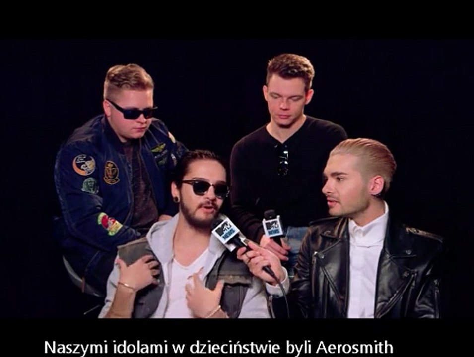 MTV Tokio Hotel Would Love To Jam With Aerosmith, David Bowie And Jessica Alba napisy PL