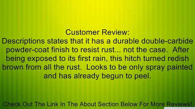 Curt 45799 Adjustable Tri-Ball Mount Assembly Review