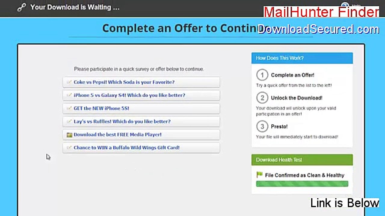MailHunter Finder Download Free - MailHunter Finder [2015]