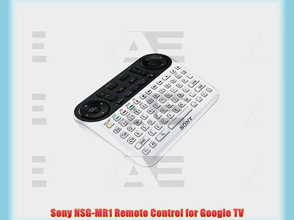 Sony NSG-MR1リモートコントロール　グーグルTV用 Sony NSG-MR1リモートコントロール グーグルTV用 【公式通販】