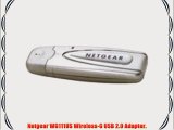Netgear WG111US Wireless-G USB 2.0 Adapter.