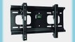 Ultra-Slim Black Adjustable Tilt/Tilting Wall Mount Bracket for Insignia NS-L26Q-10A (NSL26Q10A)