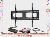 Premier Mounts AVKLF3752 Fixed Low-Profile Wall Mount Kit for 37 to 52 Displays