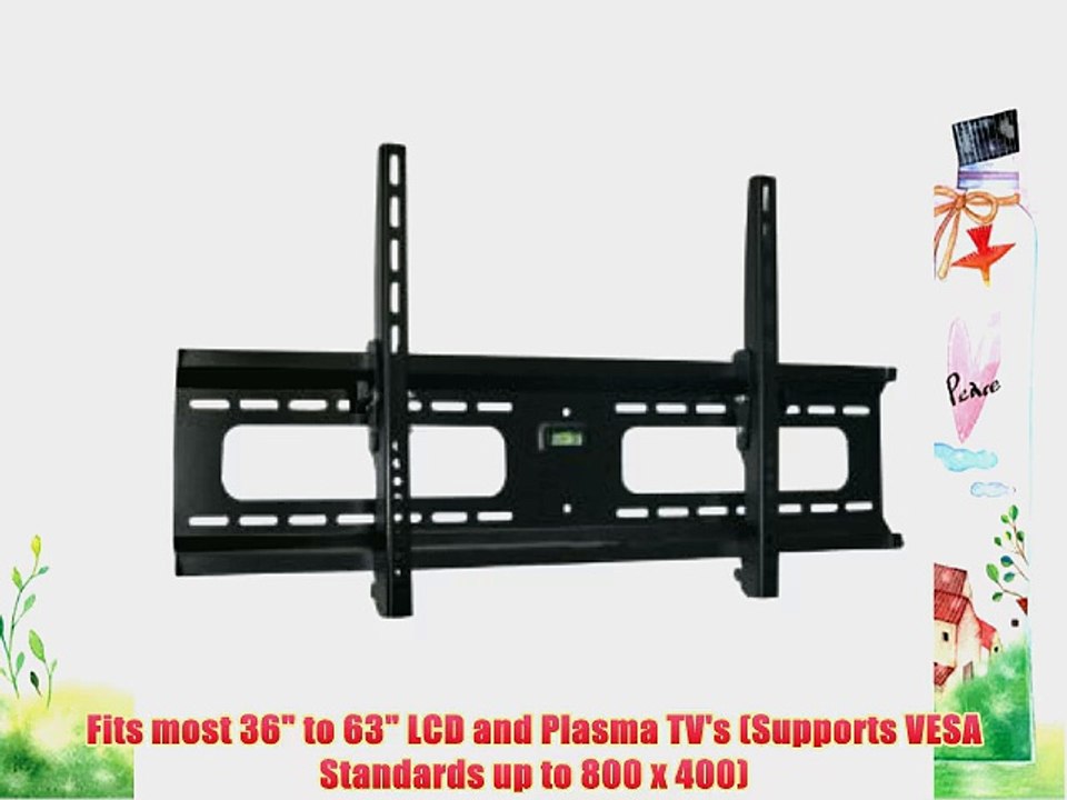 New Univesal Adjustable Tilt Tilting Slim TV Wall Mount Bracket For Fits Sanyo LED LCD Plasma