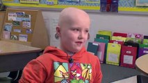 First Grader Shaves Head For Friend With Cancer