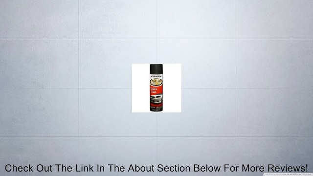 Rust-Oleum 251567 Automotive 13.5-Ounce Wax and Tar Remover Spray Review