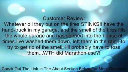 Marathon Flat Free Hand Truck Tire Will Keep You Rolling Review