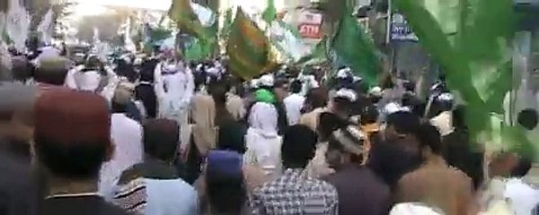 لبیک یا رسول اللہ ریلی کے مختلف مناظر از تنظیم الارشاد۵