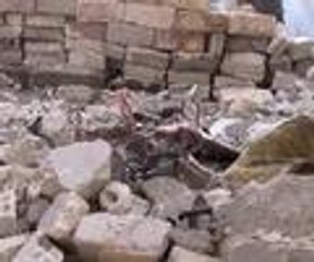 Harabeye dönen belde Ermanaz