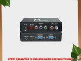 2PORT Ypbpr/VGA To VGA with Audio Converter/switch