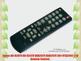 Dynex DX-R20TV DX-R24TV DXR20TV DXR24TV 301-VTQ2092-21B Remote Control .