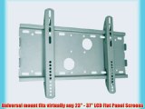 FLAT - Low Profile Wall Mount Bracket for Mintek DTV260 26 LCD HDTV TV