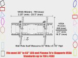 Black Adjustable Tilt/Tilting Wall Mount Bracket for Sony Bravia KDL-55HX850/KDL55HX850 55
