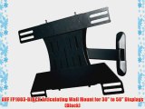 AVF FP1003-BLACK Articulating Wall Mount for 30 to 50 Displays (Black)