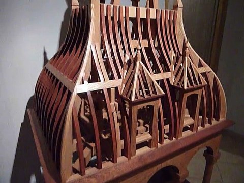 Maquette de charpente sarl raymond charpentiers 0669746963