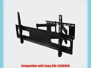 Descargar video: FULLY ADJUSTABLE - TV WALL MOUNT BRACKET FOR Sony KDL-52NX800 52 Inch LCD HDTV TELEVISION