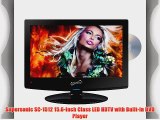 Supersonic SC-1512 15.6-Inch Class LED HDTV with Built-in DVD Player