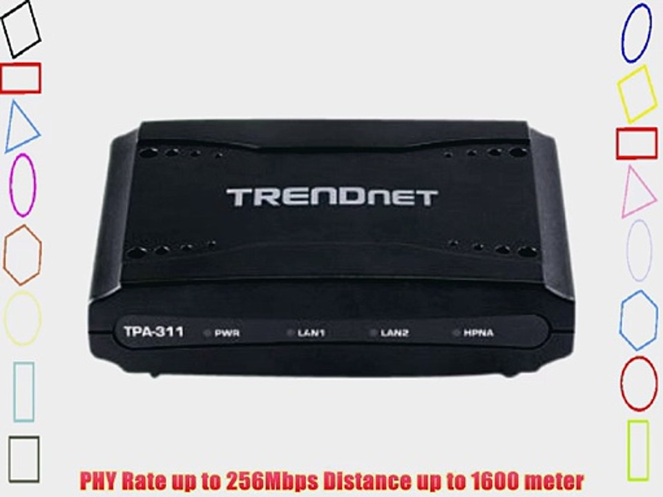 TRENDnet Mid-Band Coaxial Network Adapter (TPA-311)