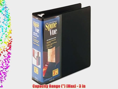 CRD16901 - Cardinal SpineVue Locking Round Ring Binder