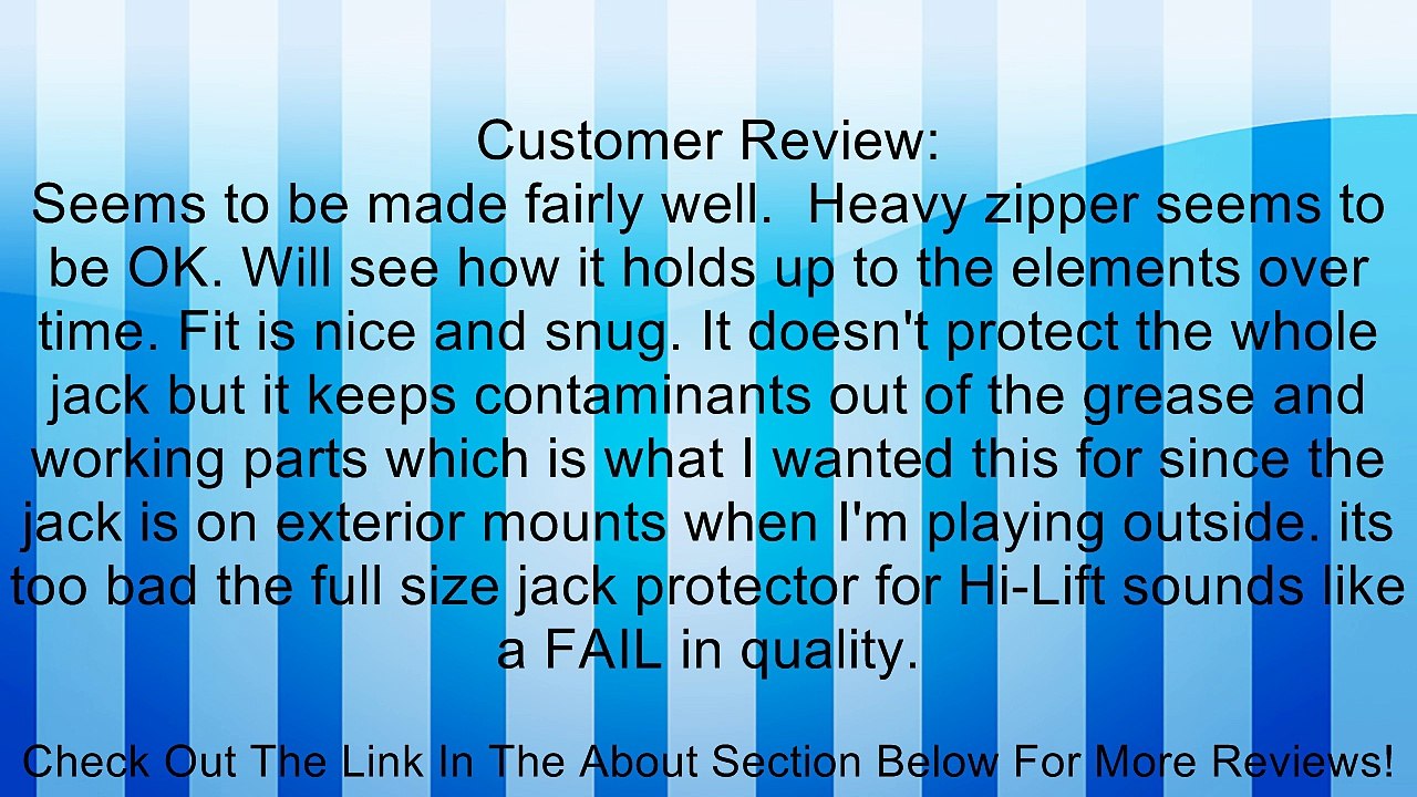 Hi-Lift Jack NJC Neoprene Jack Cover Review