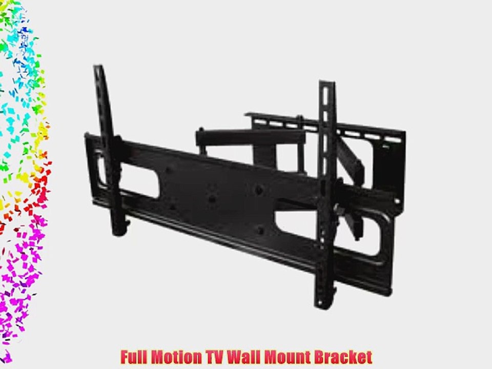 FULLY ADJUSTABLE - TV WALL MOUNT BRACKET FOR Sanyo DP50740 50 Inch Plasma HDTV TELEVISION