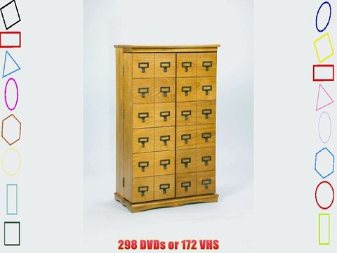 Librarian's Mission Style Multimedia Cabinet Walnut