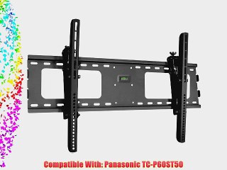 下载视频: Black Adjustable Tilt/Tilting Wall Mount Bracket for Panasonic TC-P60ST50 60 inch Plasma 3D