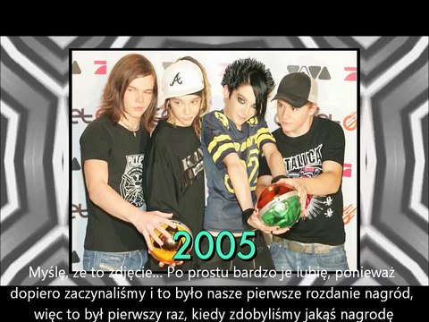 Tokio Hotel @ MTV: fashion flashback,'Feel it all' formula & electronic album napisy PL