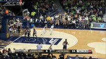 Georgia Tech vs Notre Dame 2014-15 ACC Women's Basketball Highlights.
